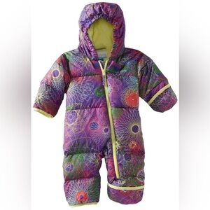 Columbia Infant Snuggly Bunny Bunting Snowsuit size 18 months